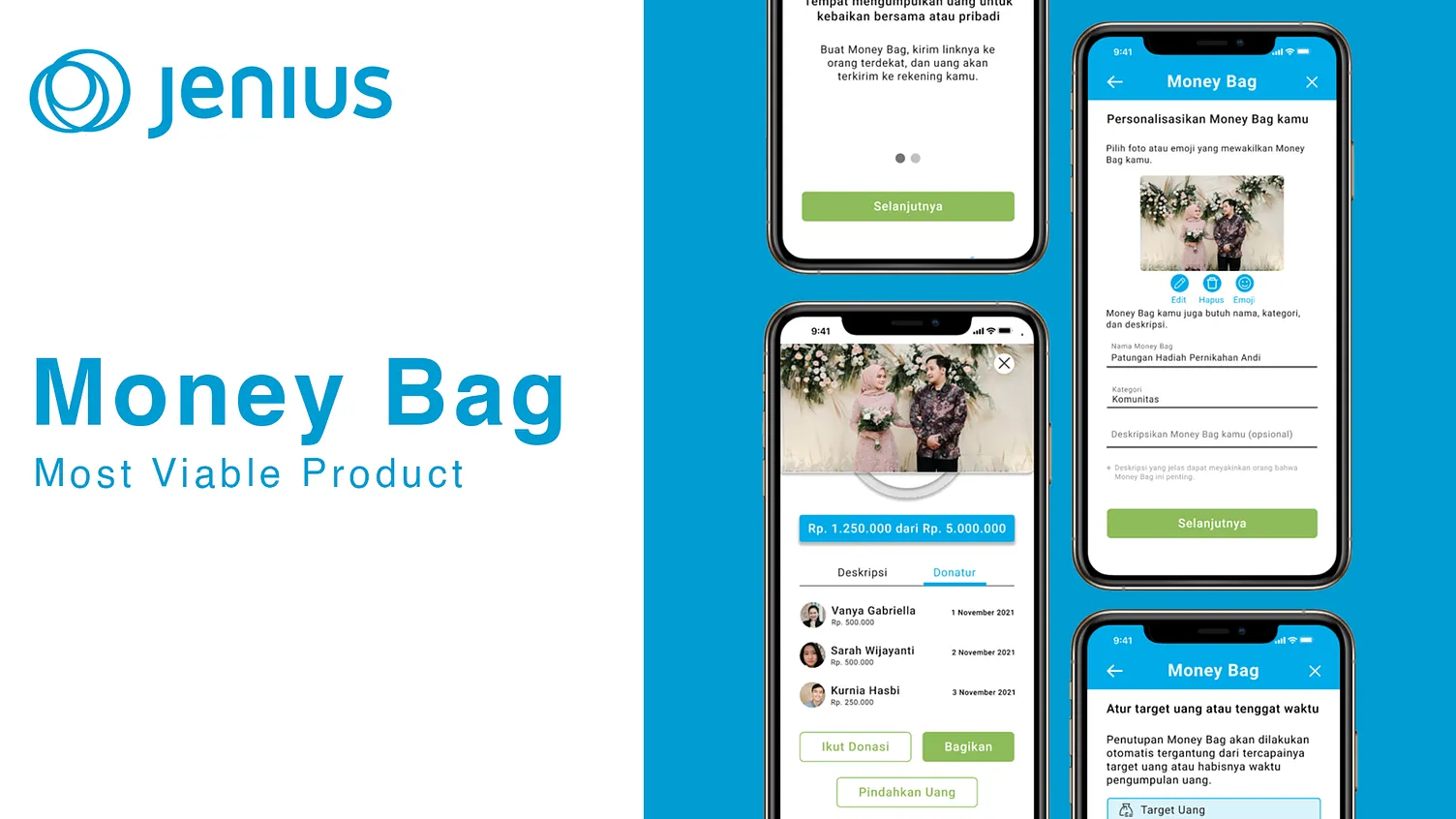 Jenius Money Bag cover